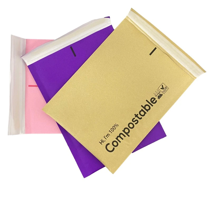 Apa sing Biodegradable Kraft Paper Bubble Mailer?