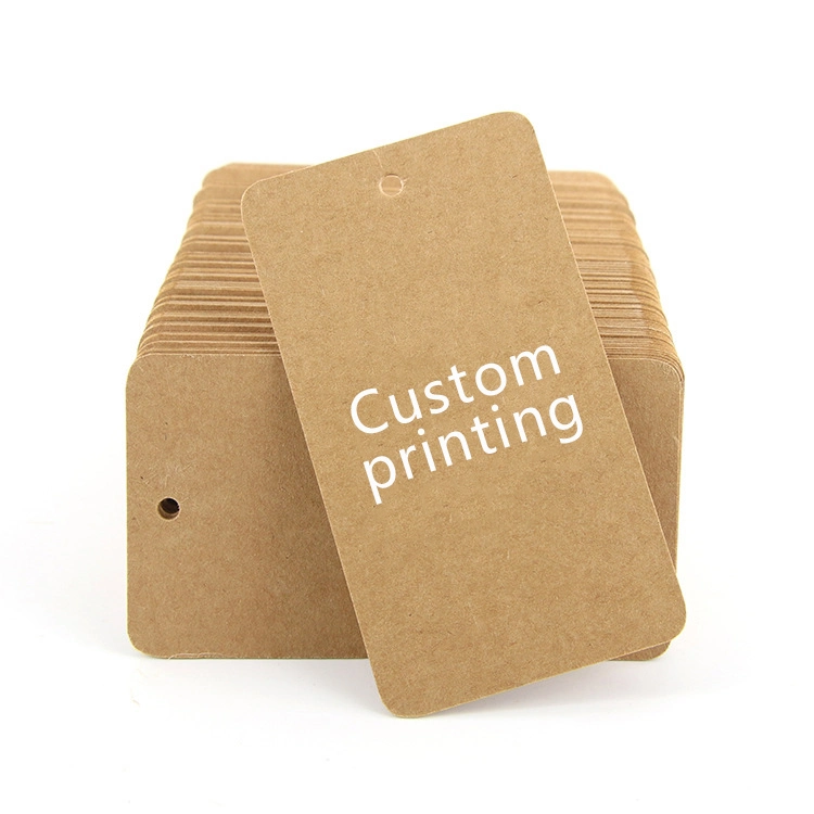 Kraft Paper Hang Tags - Lestari, Kustomisasi, Kustomisasi, lan Tahan Buatan