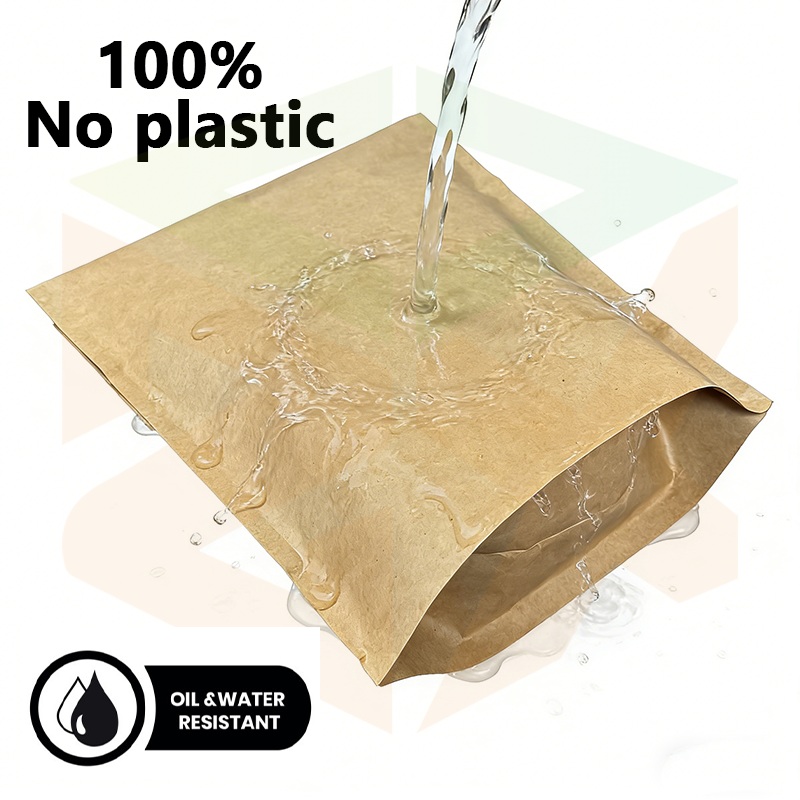 Zeal X ngluncurake Tas Pengirim Kertas Kraft Waterproof Logo Khusus kanggo Ndhukung Kemasan E-commerce sing Sustainable