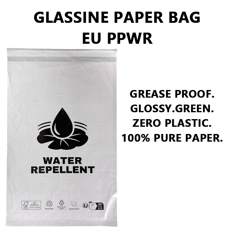 Zeal X Ngenalake Kantong Kertas Kaca Kaca Repellent kanggo Kemasan Bebas Plastik lan Kebutuhan Pasar PPWR EU