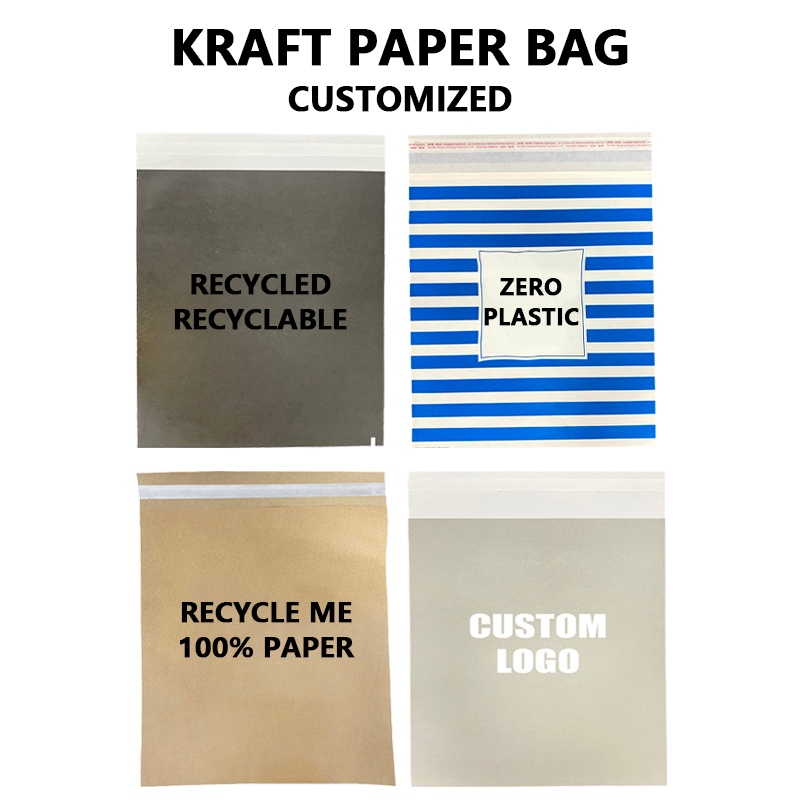 Tas Kertas Kraft sing Bisa Daur Ulang