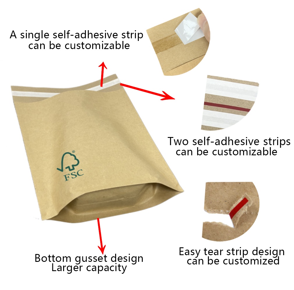 Tas Pangiriman Kertas Kraft