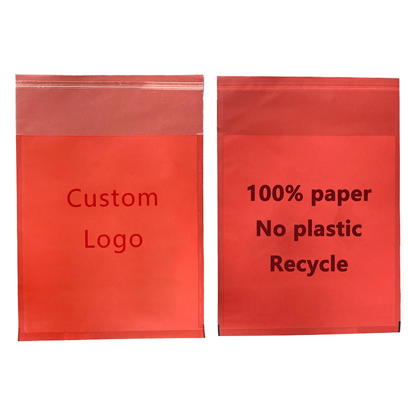 Red Glassine Paper Bag | Custom Warna & Logo Printing | Kemasan Ramah Lingkungan
